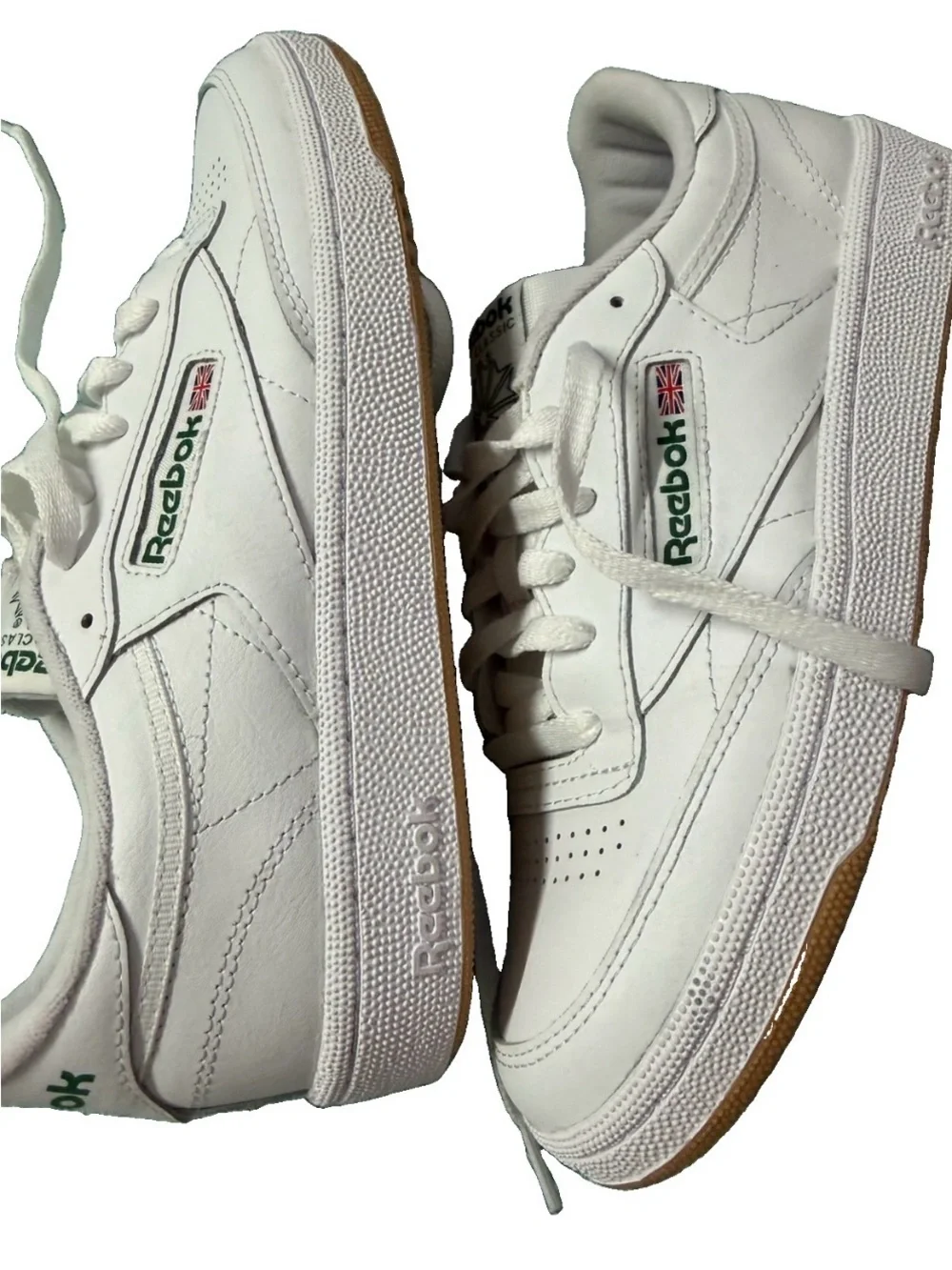 Reebok Classic WoMen's White Leather Sneakers 8.5M